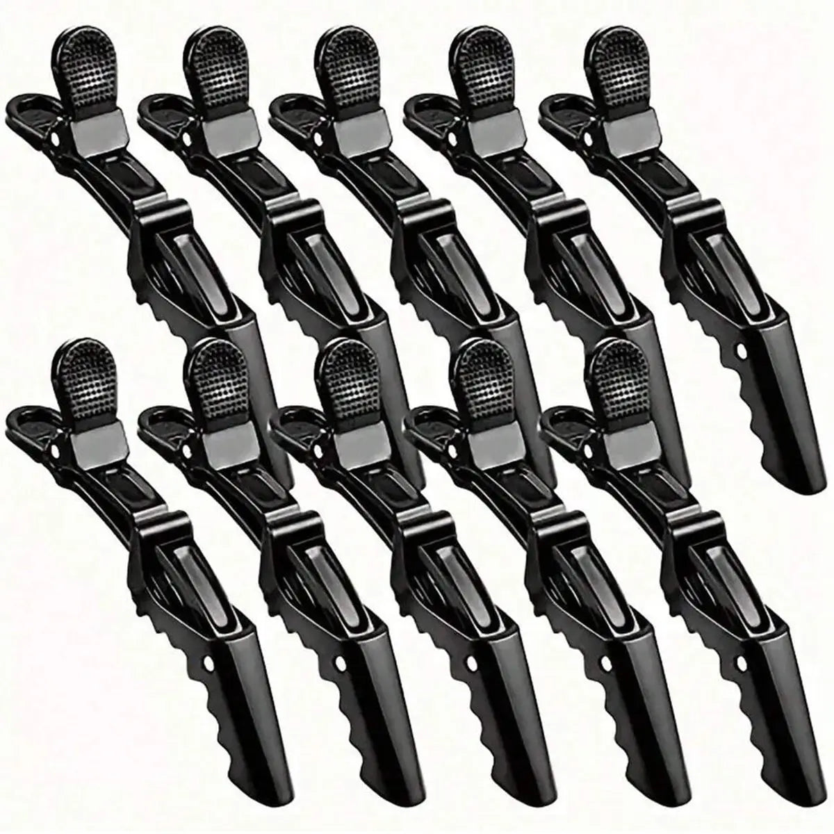 PINK & BLACK HAIR CLIPS