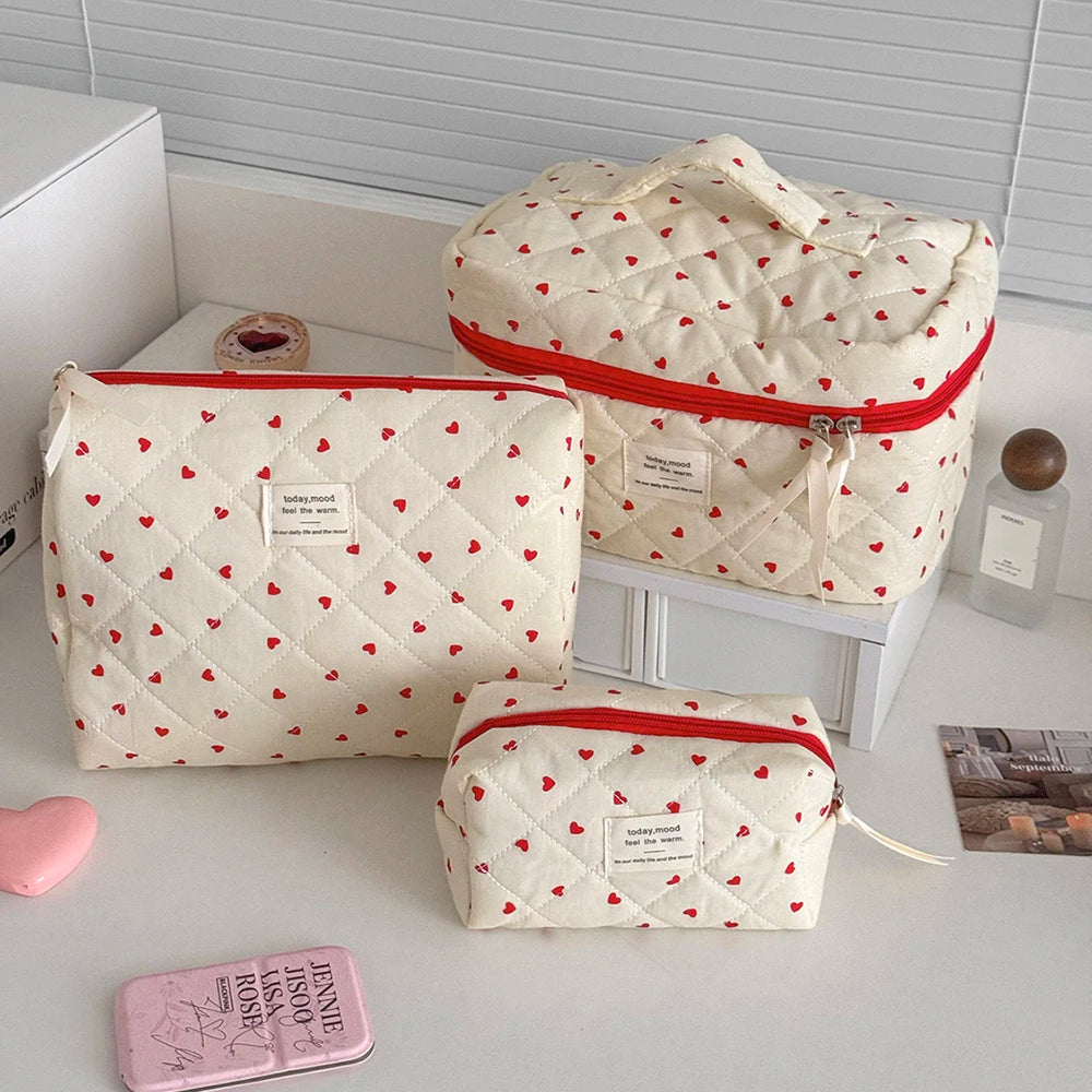 HEART MAKEUP BAG